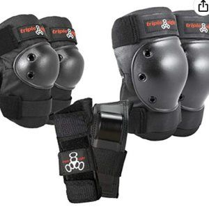 Knee, Elbow, and Wrist Savers, for Skate, Bike, and Roller Skate: Small